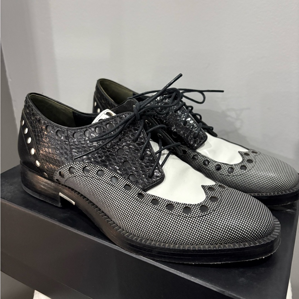 Alexander Wang Nathan - Black and White Dress Shoe